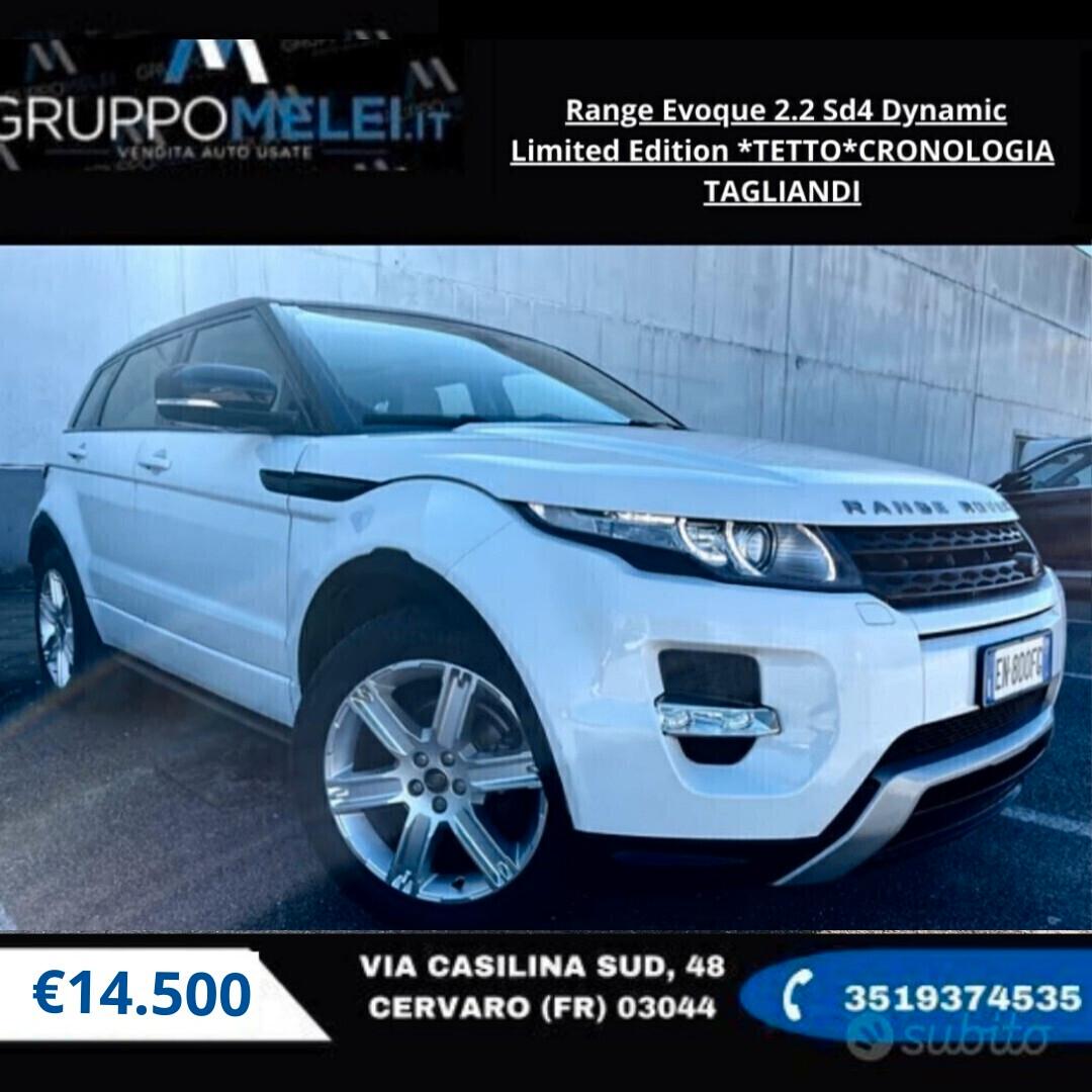 Land Rover EVOQUE 2.2 Sd4 Dynamic *TETTO