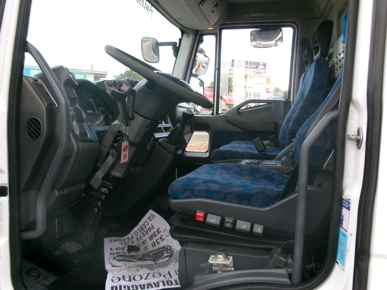 Iveco EUROCARGO 120/22 E5 GRU EFFER 14600/2S 4 PIEDI +CASSONE FISSO DA 4.20 METRI
