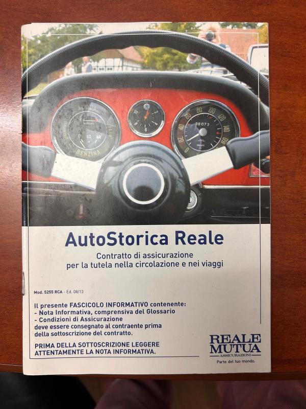 Fiat 124 Sport Spider 2.0 Modello America ASI