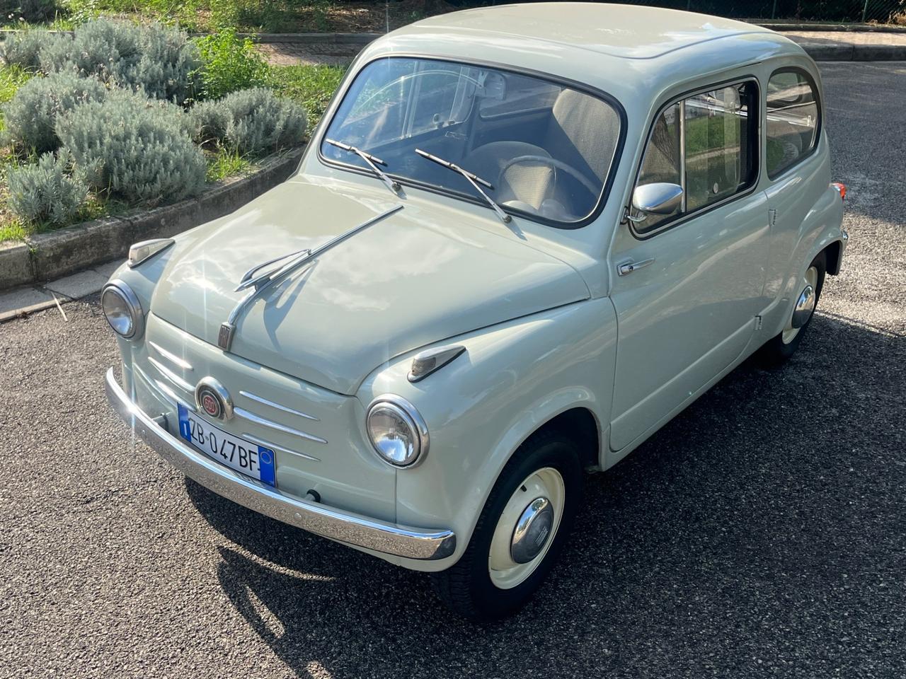 Fiat 600 Prima serie vetri scorrevoli - 1956