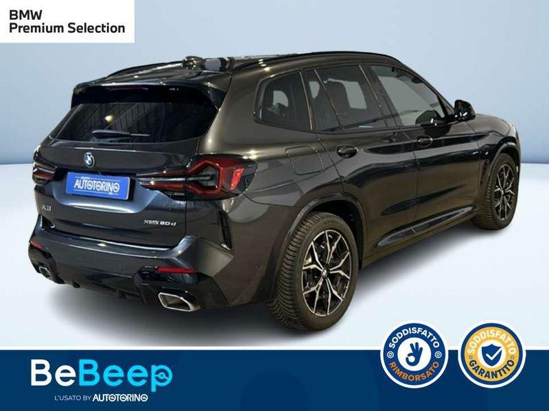 BMW X3 XDRIVE20D MHEV 48V MSPORT AUTO
