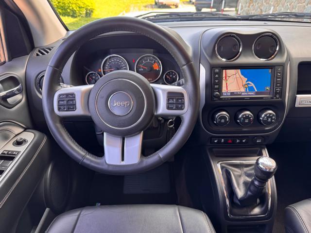 JEEP Compass 2.2 CRD 163 CV 4X4 LIMITED+NAVI+RCAM+PELLE