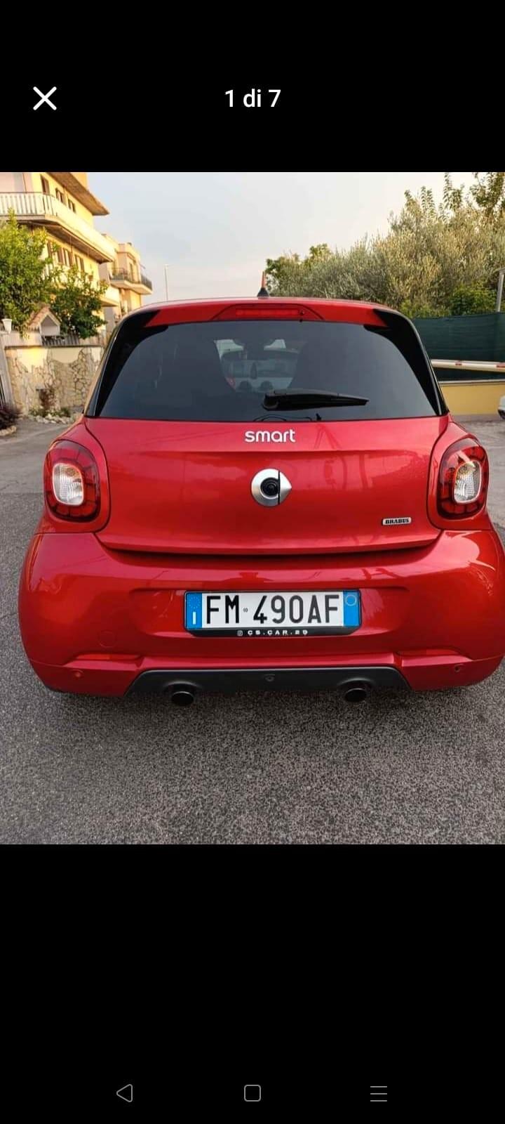 Smart ForFour 90 0.9 Turbo twinamic Brabus Style