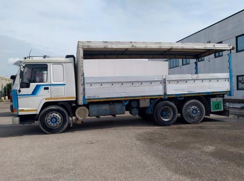 VOLVO FL10 TURBO 6X2 CASSONE A SPONDE