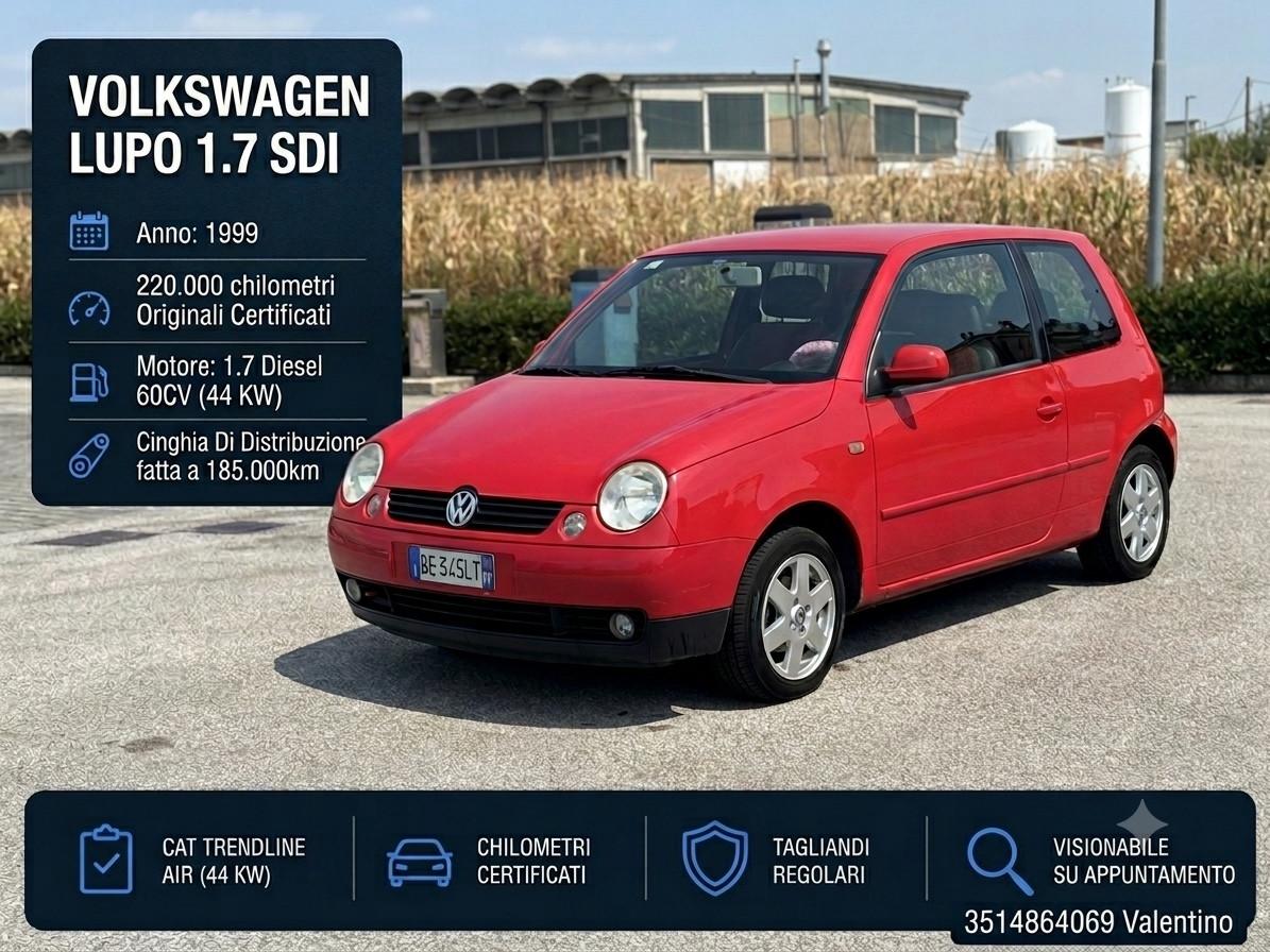 Volkswagen Lupo 1.7 SDI cat Trendline Air
