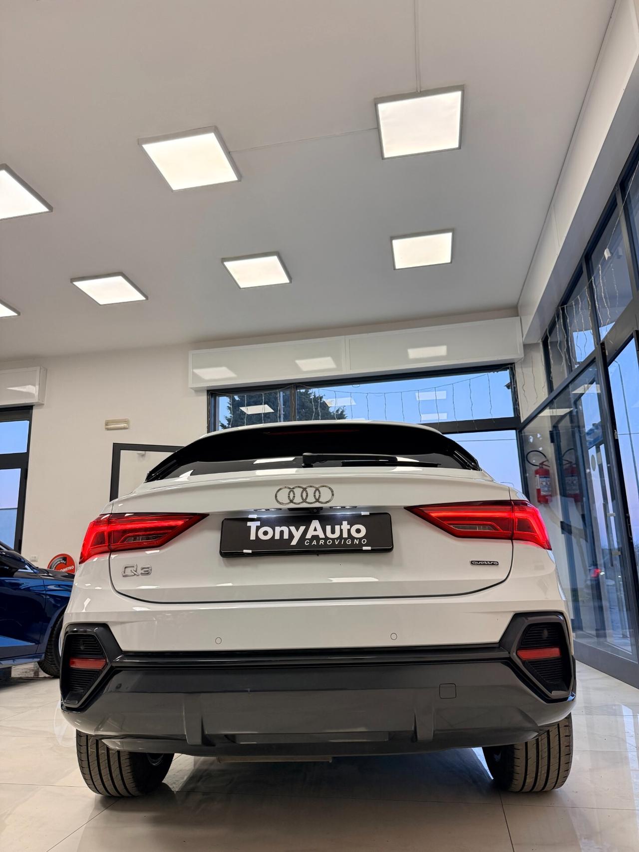 Audi Q3 SPB 40 TDI quattro S tronic 190 C.V CON TETTO APRIBILE,VIRTUAL COCKPIT,APPLE CARPLAY,TELECAMERA