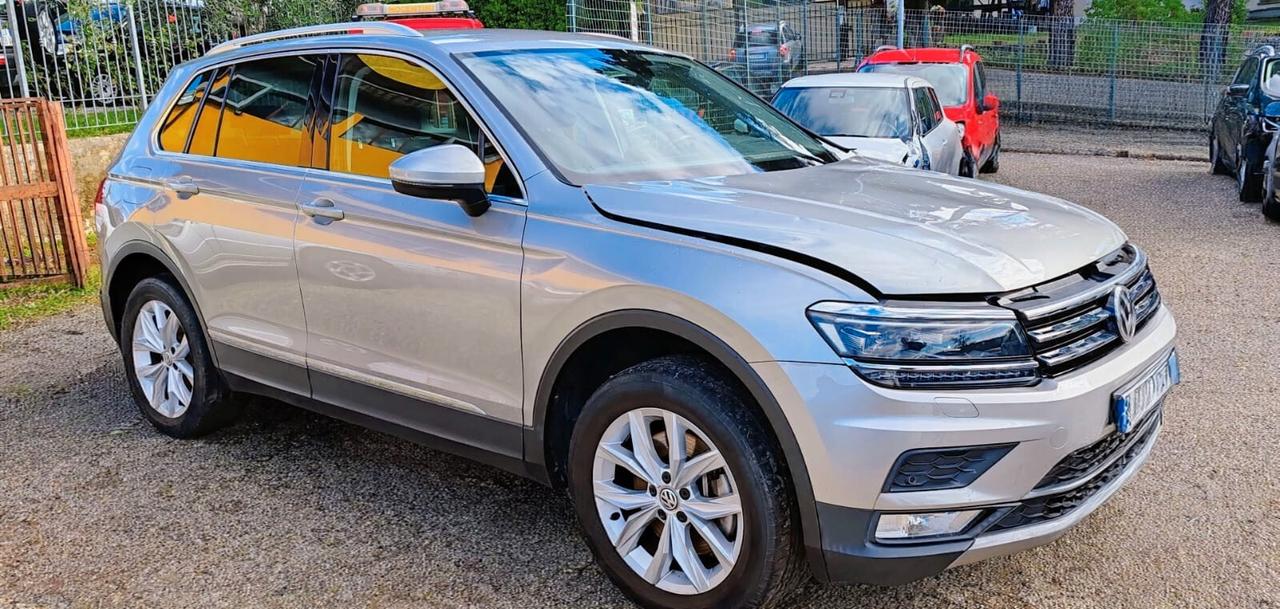 Volkswagen Tiguan 2.0 TDI 4x4 Incidentata