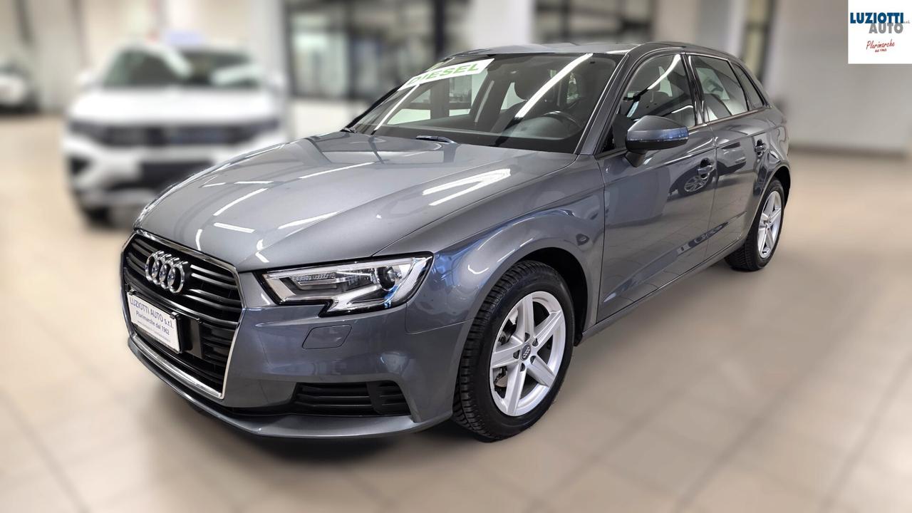 Audi A3 SPORTBACK 1.6 TDI BUSINESS - UNICO PR.