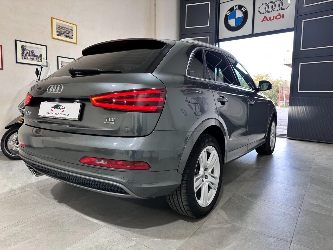 AUDI Q3 S-LINE 2.0 TDI 140cv FULL - DA VETRINA - L