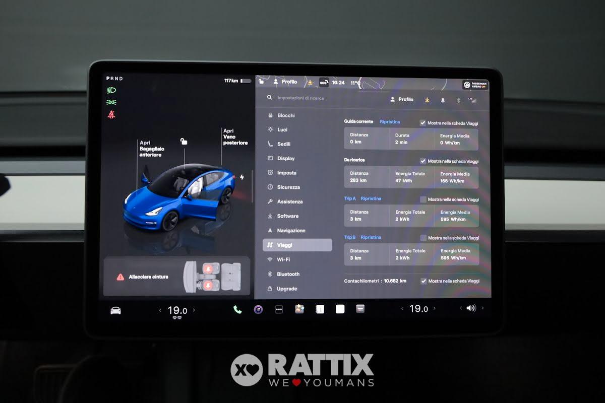 Tesla Model 3 Long Range Dual Motor AWD + tetto panoramico