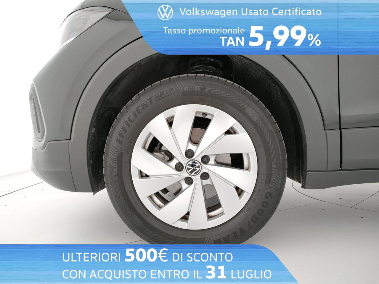 Volkswagen T-Cross 1.0 tsi life 95cv