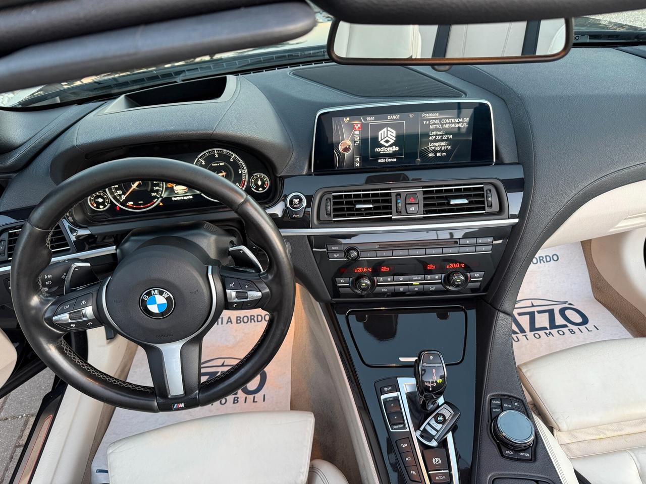 Bmw 640d xDrive Cabrio Pelle Full Led Auto