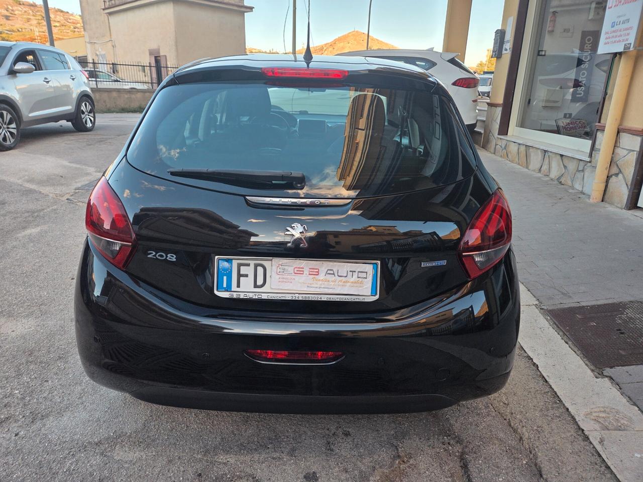 PEUGEOT 208 1.6 DIESEL LED KM 130000 CERTIFICATI