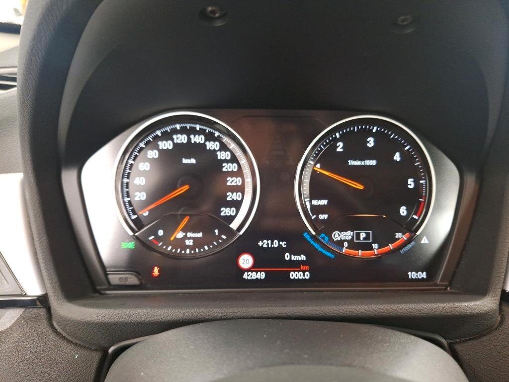 BMW X1 16D 115CV STEPTRONIC S-DRIVE BUSINESS ADVATNAGE ( CRUISE - NAVI - PARK ASSISTANT - TELECAMERA POST. - CERCHI 17 )