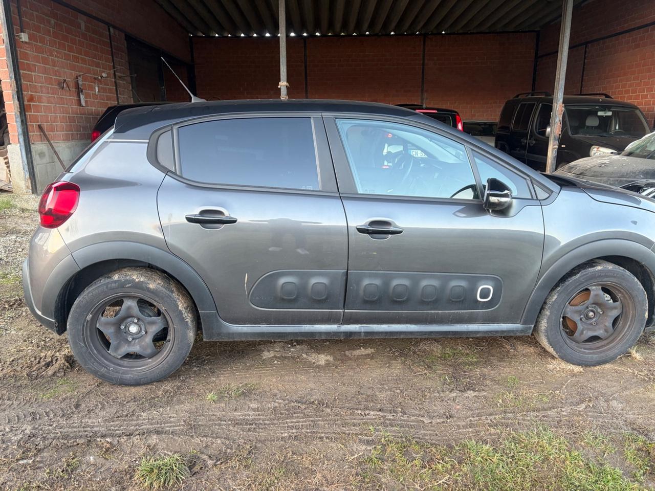 Citroen C3 1.2 benzina Shine 2020 POCO ALLUVIONATA