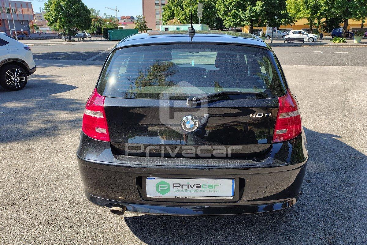 BMW 118d 2.0 143CV cat 5 porte Eletta DPF