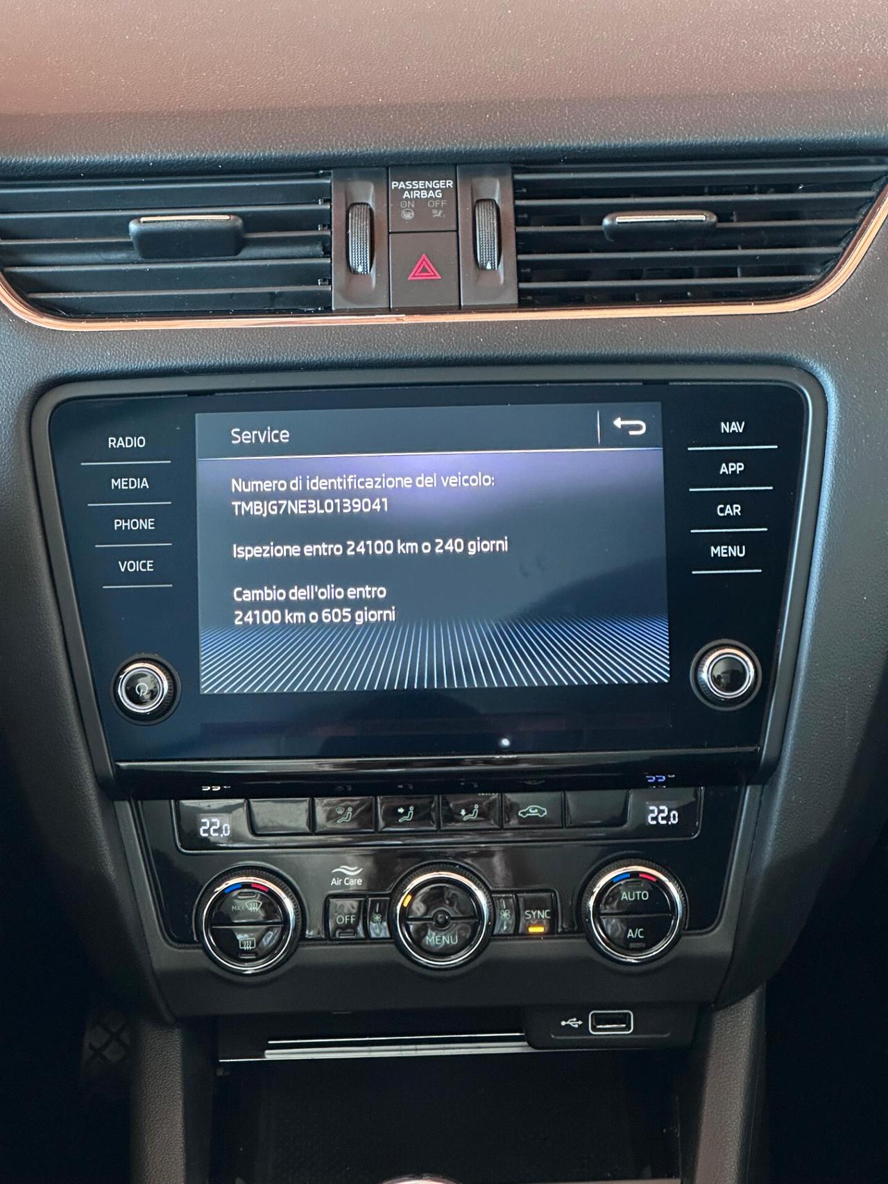 SKODA OCTAVIA 2020 1.6 TDI SCR 115 CV Wagon Ambition *UniProprietario