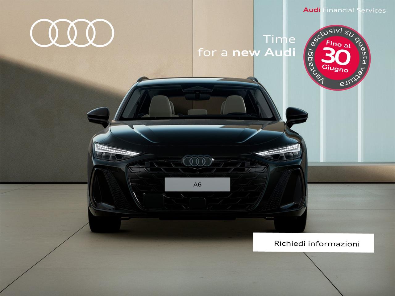 Audi A6 avant 2.0 tdi mhev + s line edition quattro 204cv s-tronic
