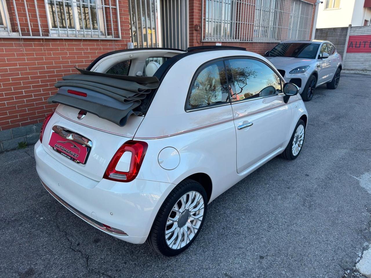Fiat 500 C 1.2 Lounge 69CV PELLE FRAU