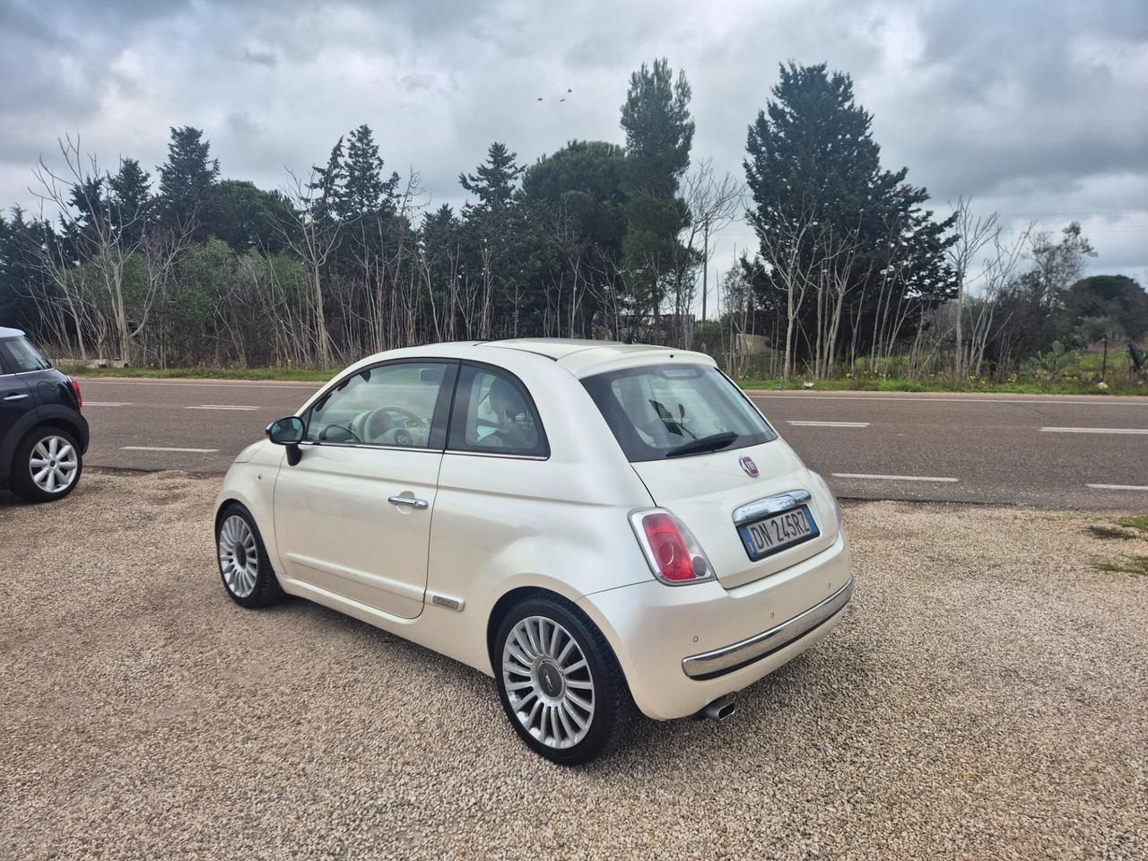 Fiat 500 1.2 LOUNGE BIANCO PERLA SUPER TAGLIANDO