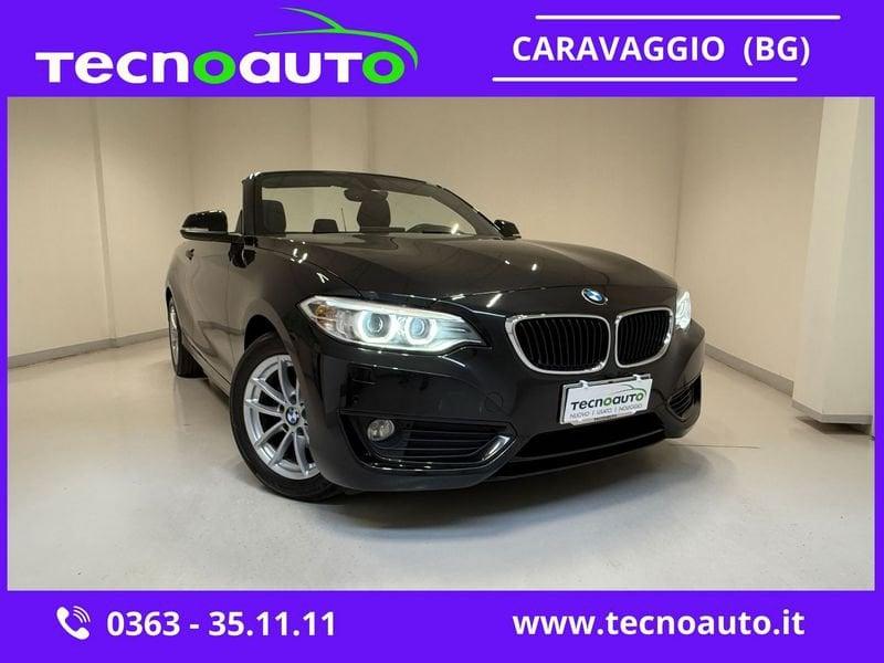 BMW Serie 2 Cabrio 218d Cabrio Advantage Steptronic - prezzo vero senza obbligo di finanziamento