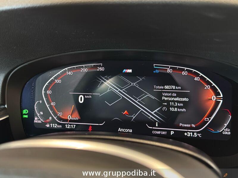 BMW Serie 5 G31 2020 Touring LCI D 520d Touring mhev 48V xdrive Msport auto