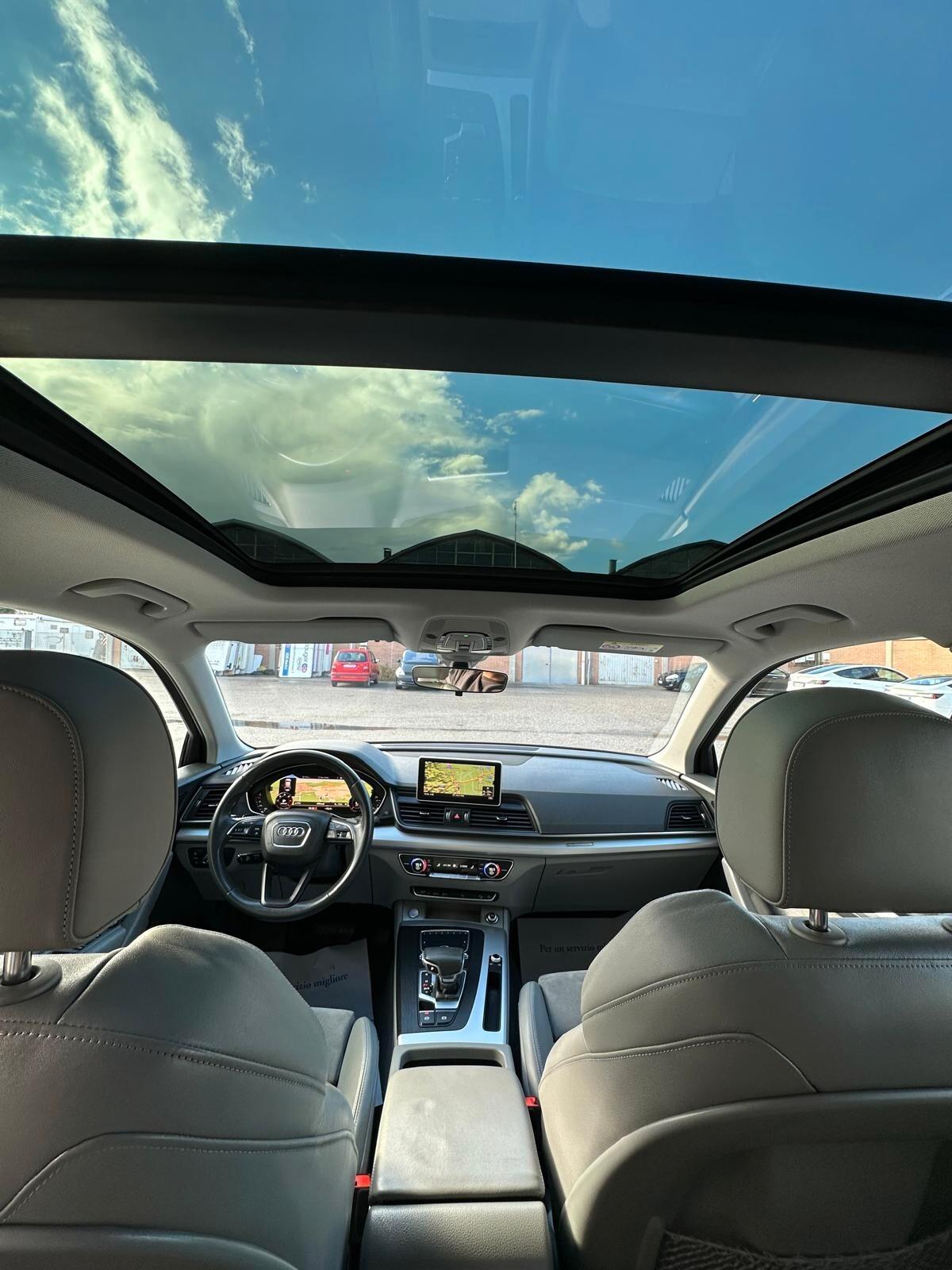 Audi Q5 40 TDI quattro S tronic line plus TETTO APRIBILE INTERNO PELLE MISTO ALCANTARA