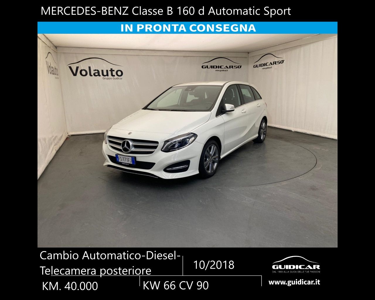 Mercedes-Benz Classe B (T246) B 160 d Automatic Sport