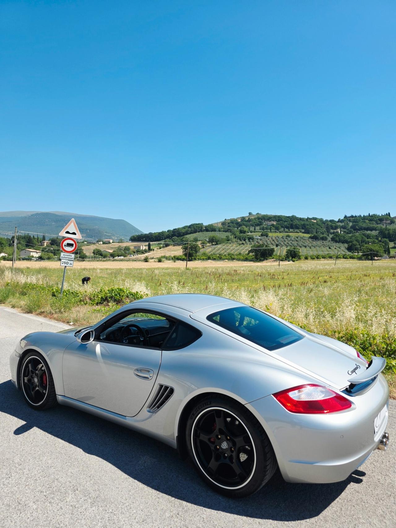 Porsche Cayman 3.4 S Book Service Asi Scarico sportivo