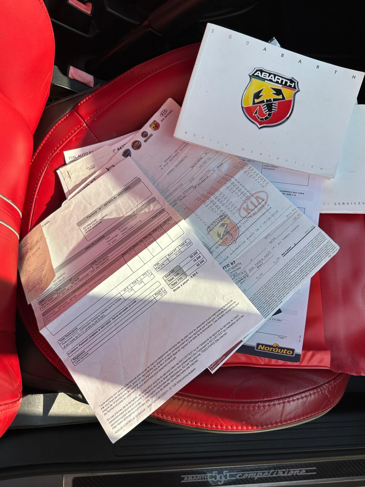 Abarth 595 1.4 Turbo T-Jet 180 CV Competizione KM 113925 CERT