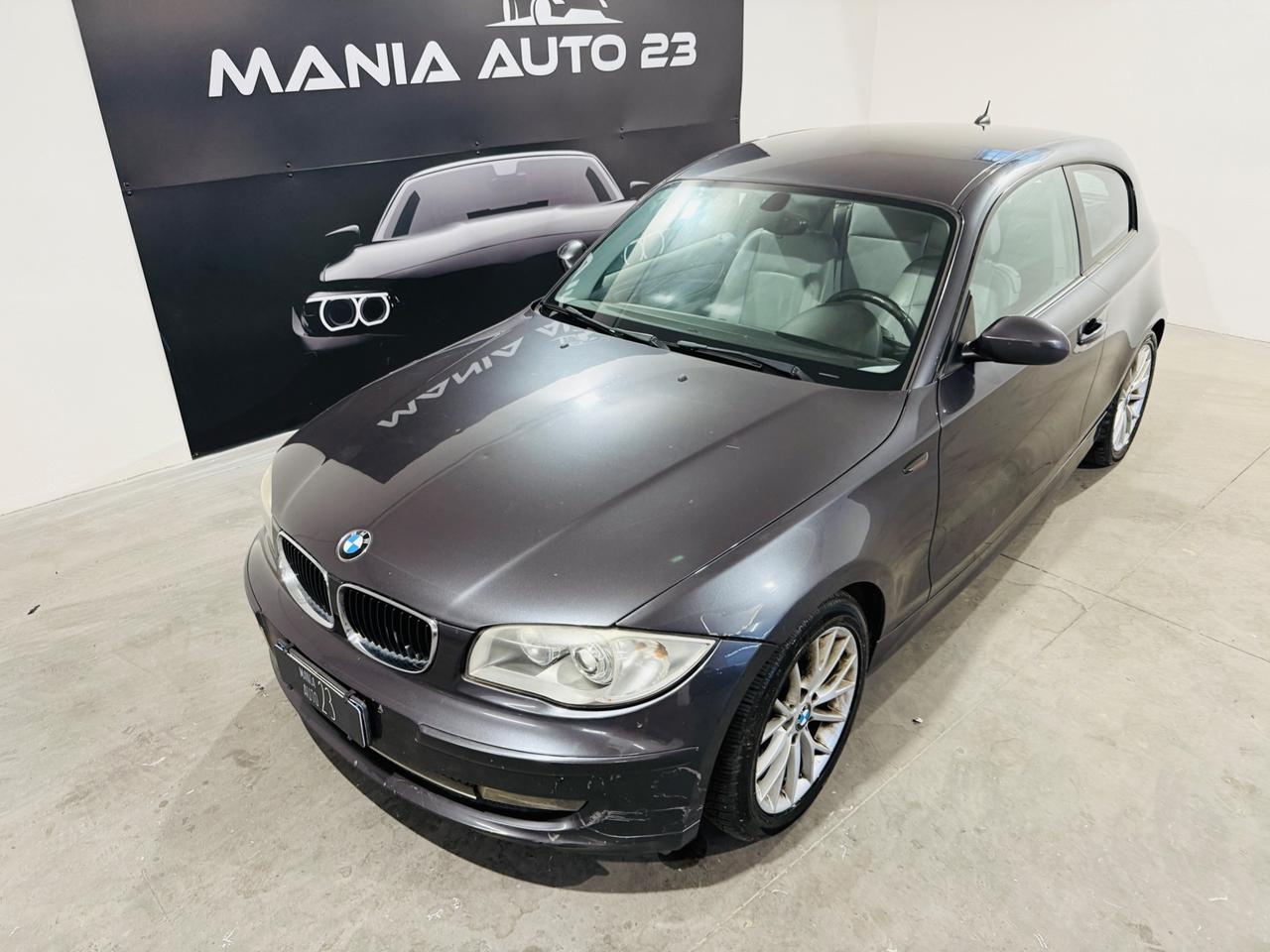 Bmw 120 120d cat 3 porte Futura DPF*MANUALE*PELLE*