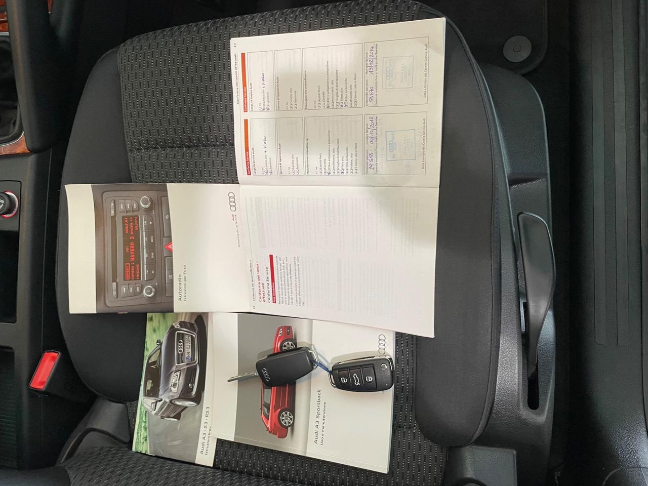 Audi A3 SPB 1.6 TDI 105 CV TAGLIANDI CERTIFICATI