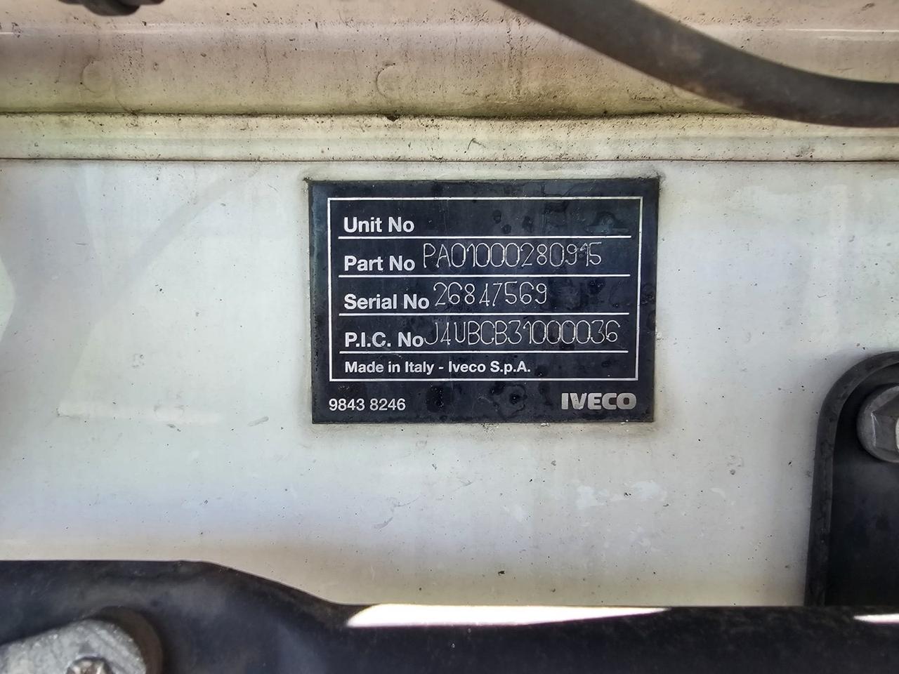 IVECO EUROCARGO 190-280L FRIGORIFERO – EURO 6 – ATP FRC 12/2026