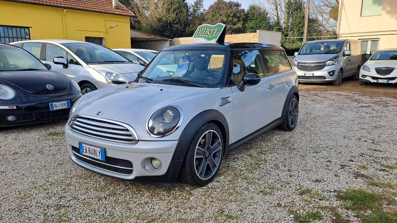 Mini Cooper D Clubman 1.6 16V -INTERNI IN PELLE TOTALE GARANZIA 12 MESI