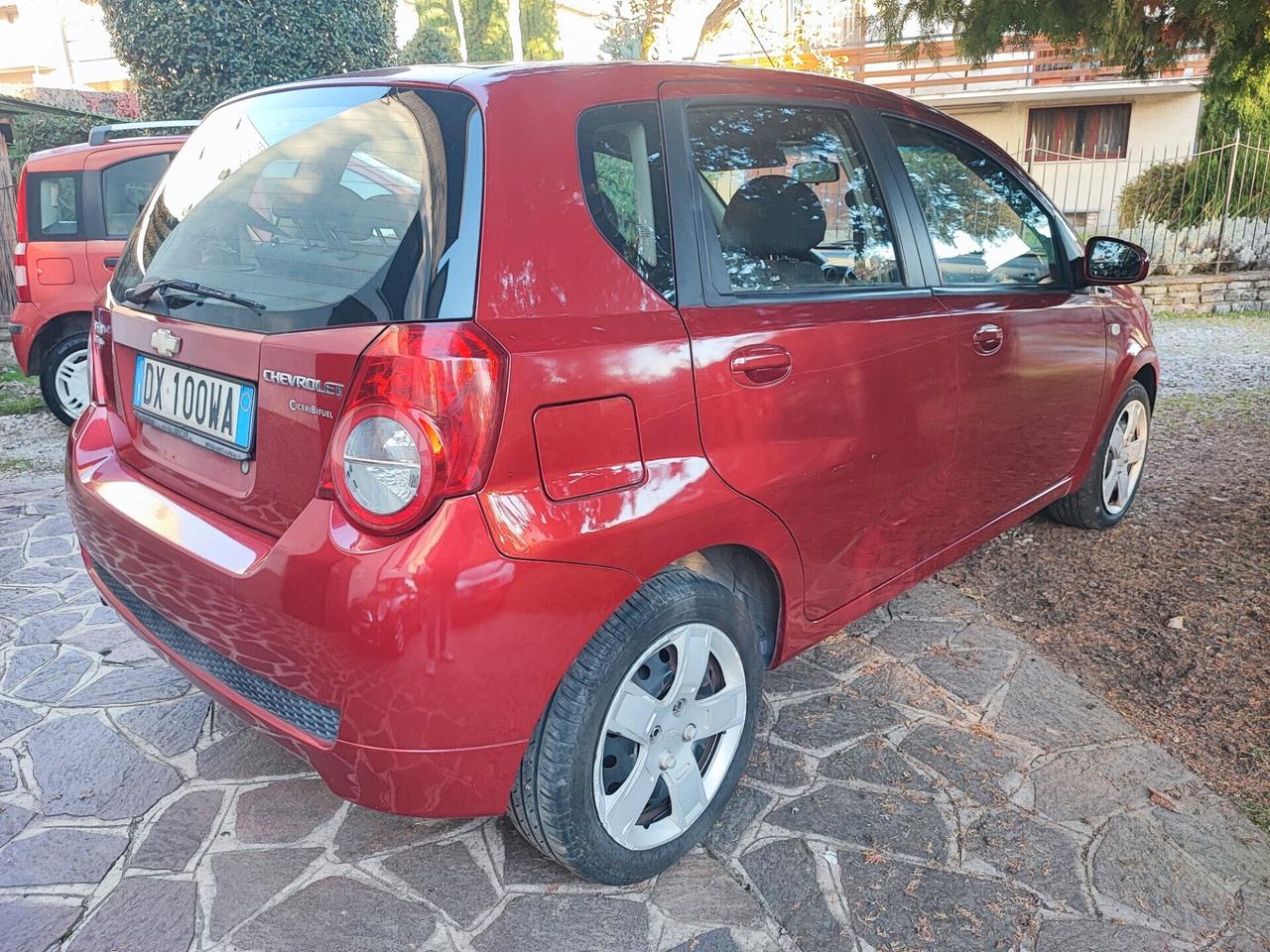 Chevrolet Aveo 1.2 Benz GPL 5 porte neopatentati