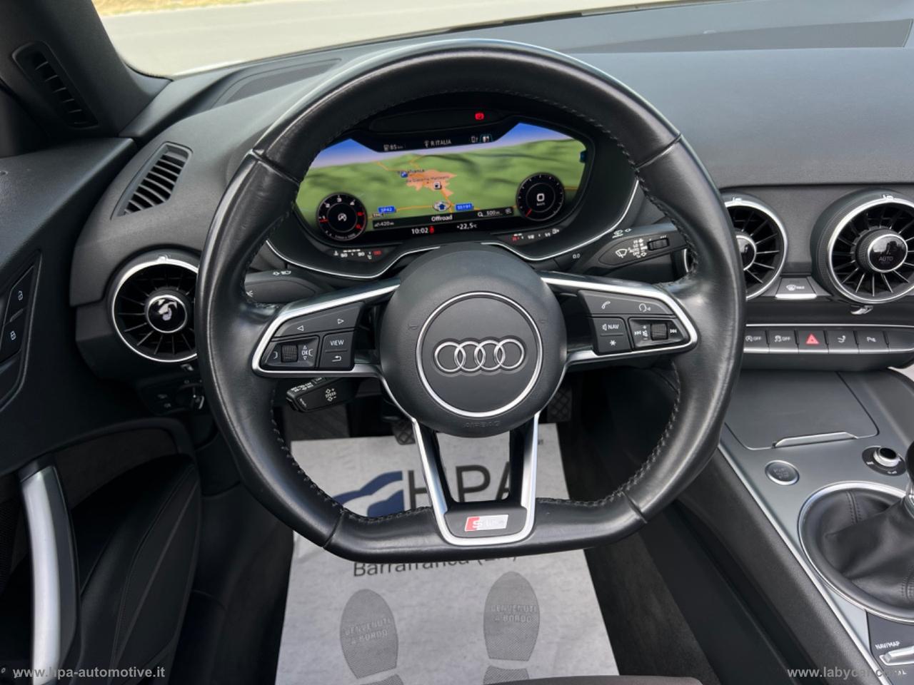 AUDI TT Roadster 2.0TDI ultra S-line CABRIO VIRTUAL NAVI PELLE