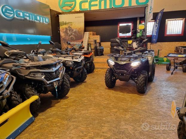 QUAD CF MOTO X4 Quad ATV - LAMA NEVE COMPRESA
