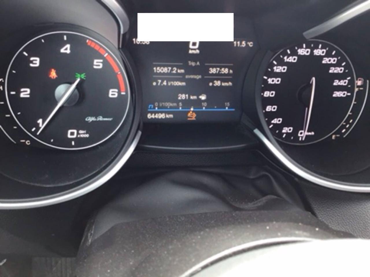 ALFA ROMEO STELVIO 2.2 TURBODIESEL 190CV AT8 Q4 SPRINT ( BIXENO - PADDLE AL VOLANTE - ACTIVE CRUISE - NAVI - MIRROR - PDC - TELECAMERA POST. - CERCHI 18 )