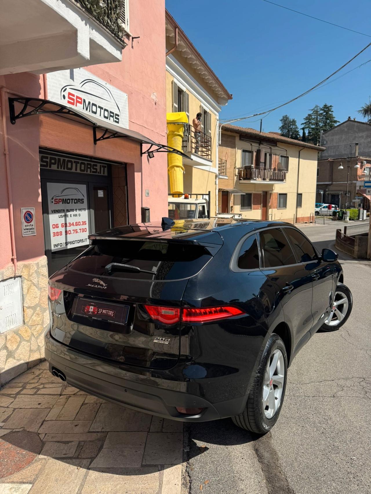 Jaguar F-Pace 2.0 D 180 CV AWD Portfolio, SERVICE JAGUAR COMPLETO, TOTALMENTE REVISIONATA, PERFETTA