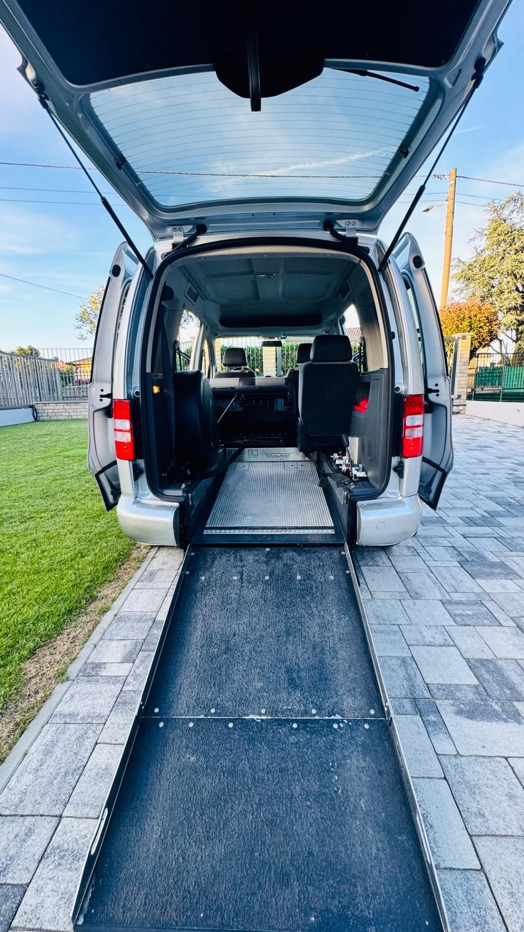 Volkswagen Caddy 1.6 TDI trasporto e guida Disabili