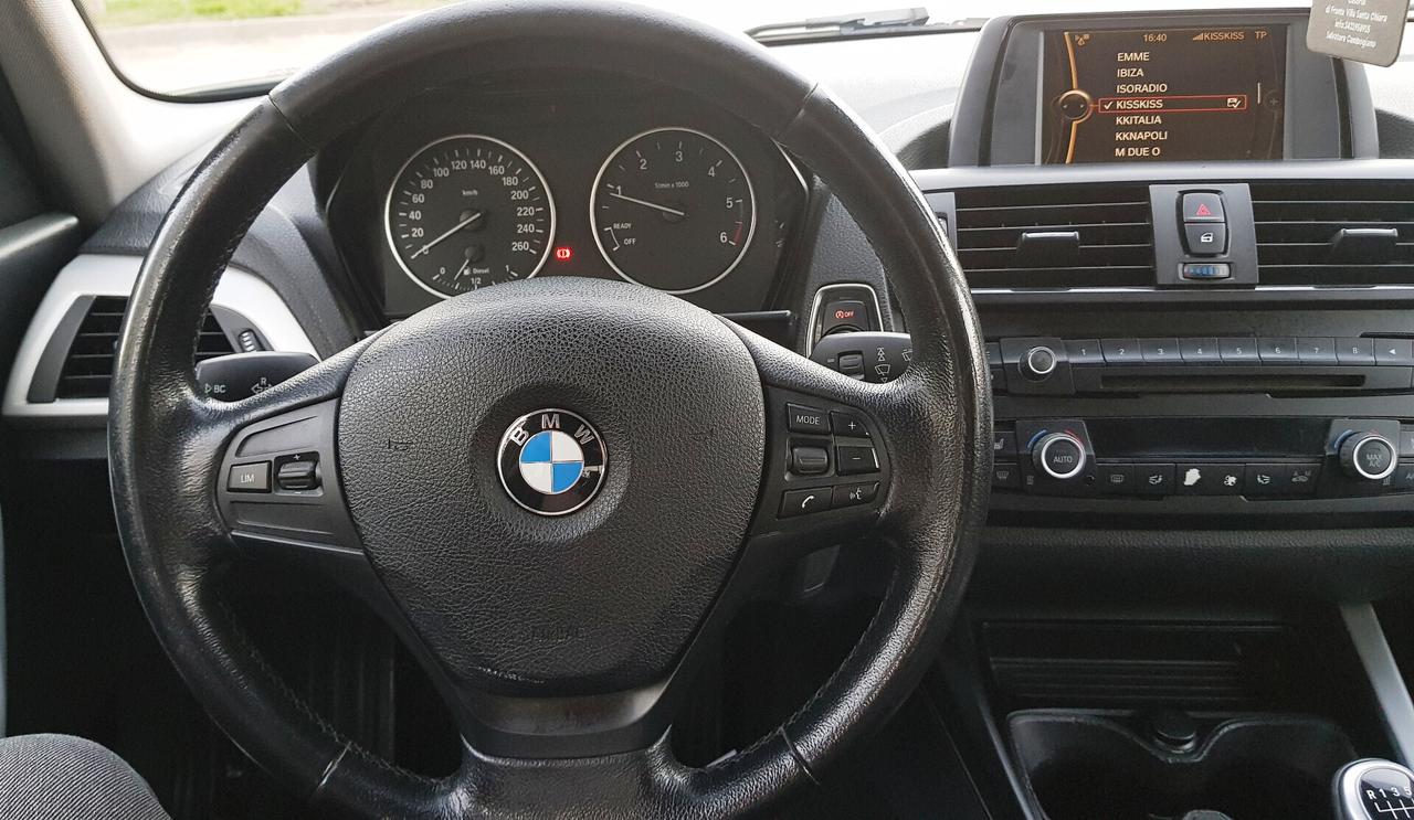 BMW 116 D 5P UNIQUE MOTORE 90.000 KM 10/2014