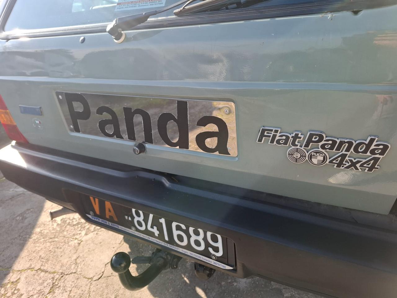 Fiat Panda 1985 4X4 GANCIO TRAINO 900 BENZINA