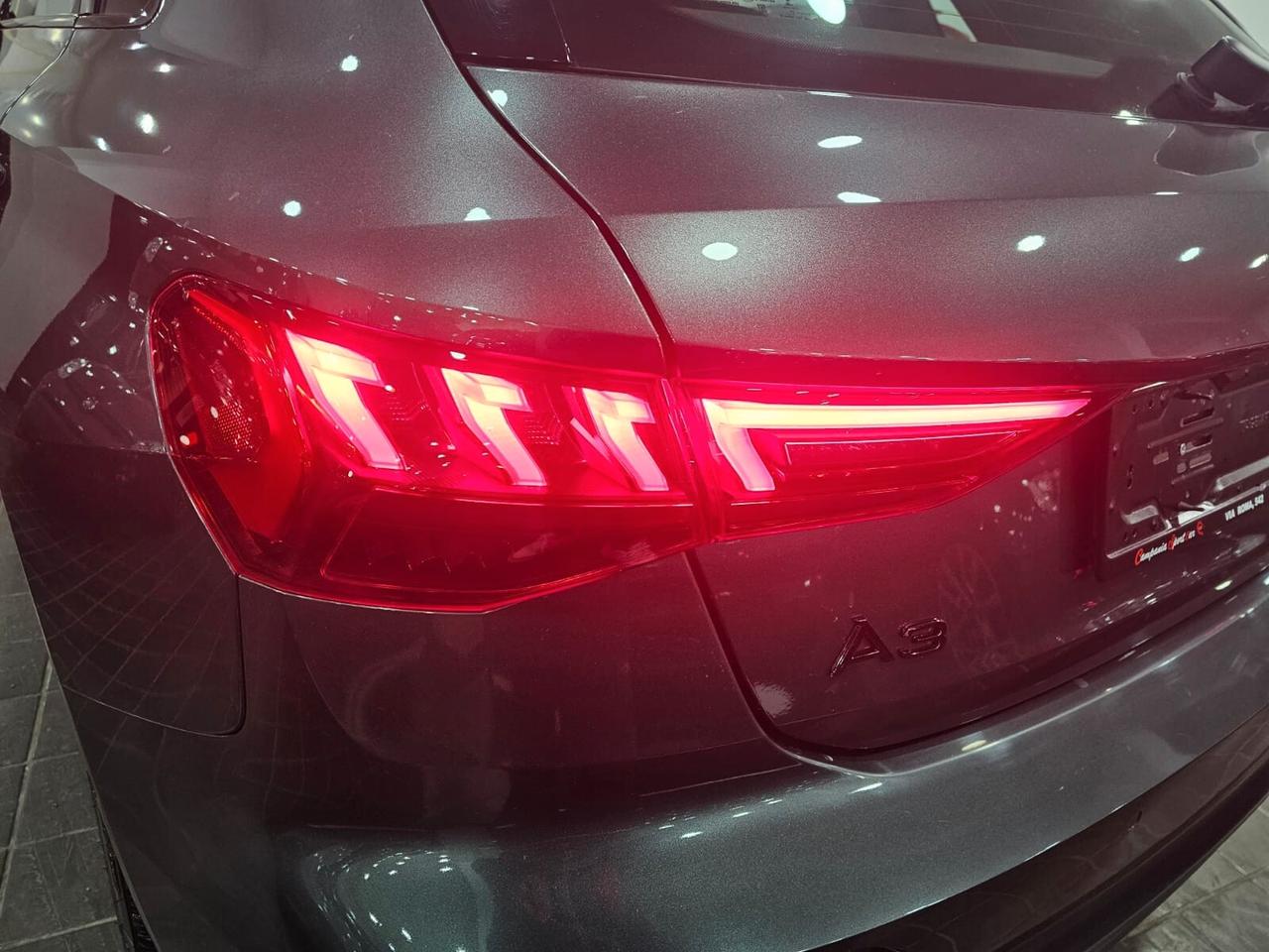 NUOVA AUDI A3 SPORTBACK S-LINE 35 TDI 150CV S-TRONIC IDENTITY BLACK