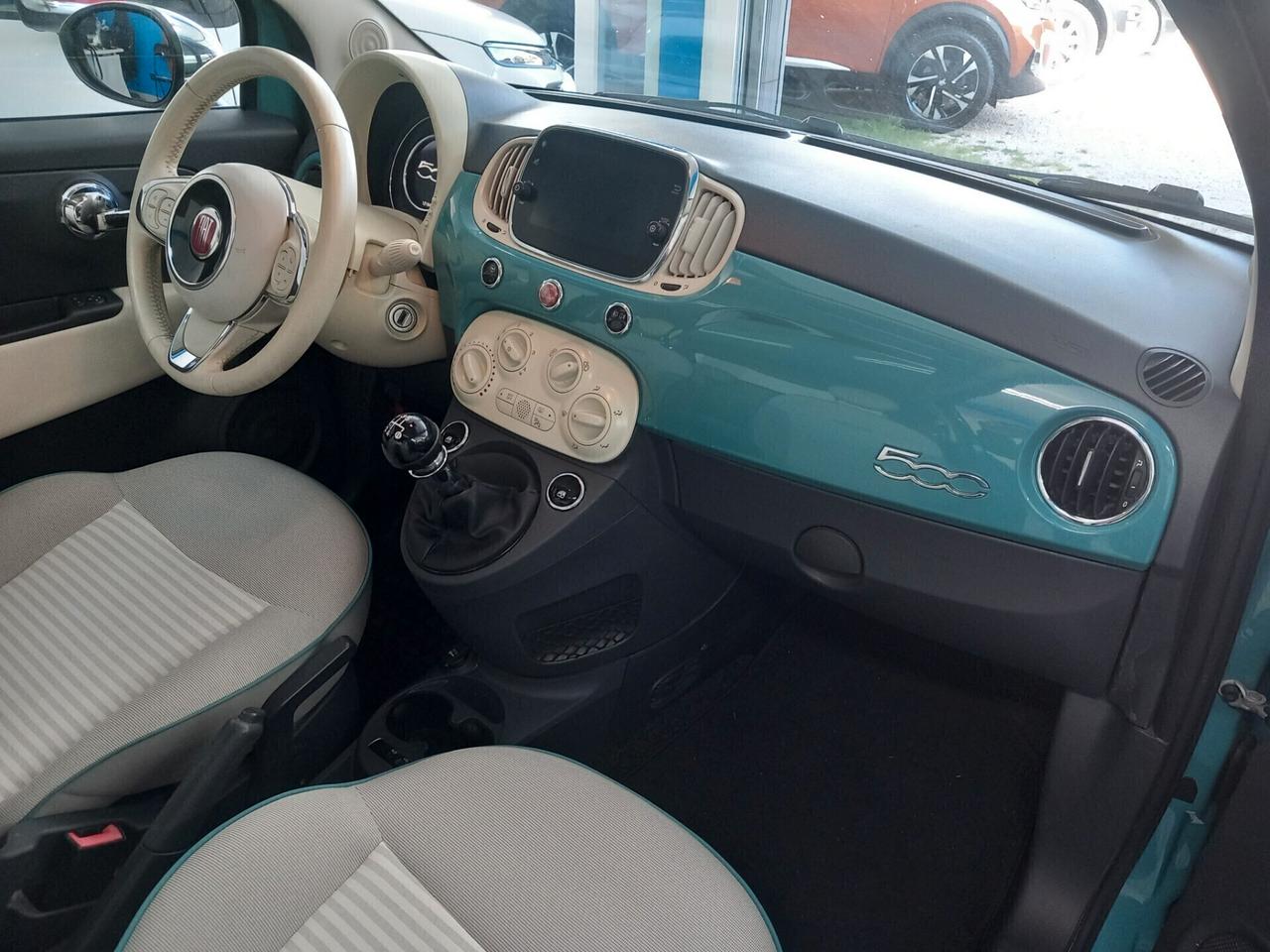 Fiat 500 anno 2017 1.2 benzina 120 mila km
