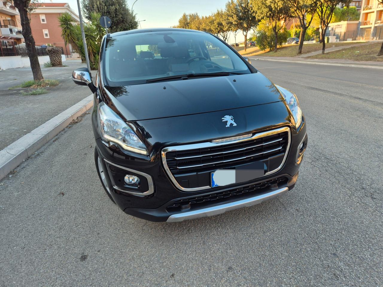 Peugeot 3008 1.6 hdi 115cv tetto panoramico 2016 gangio traino