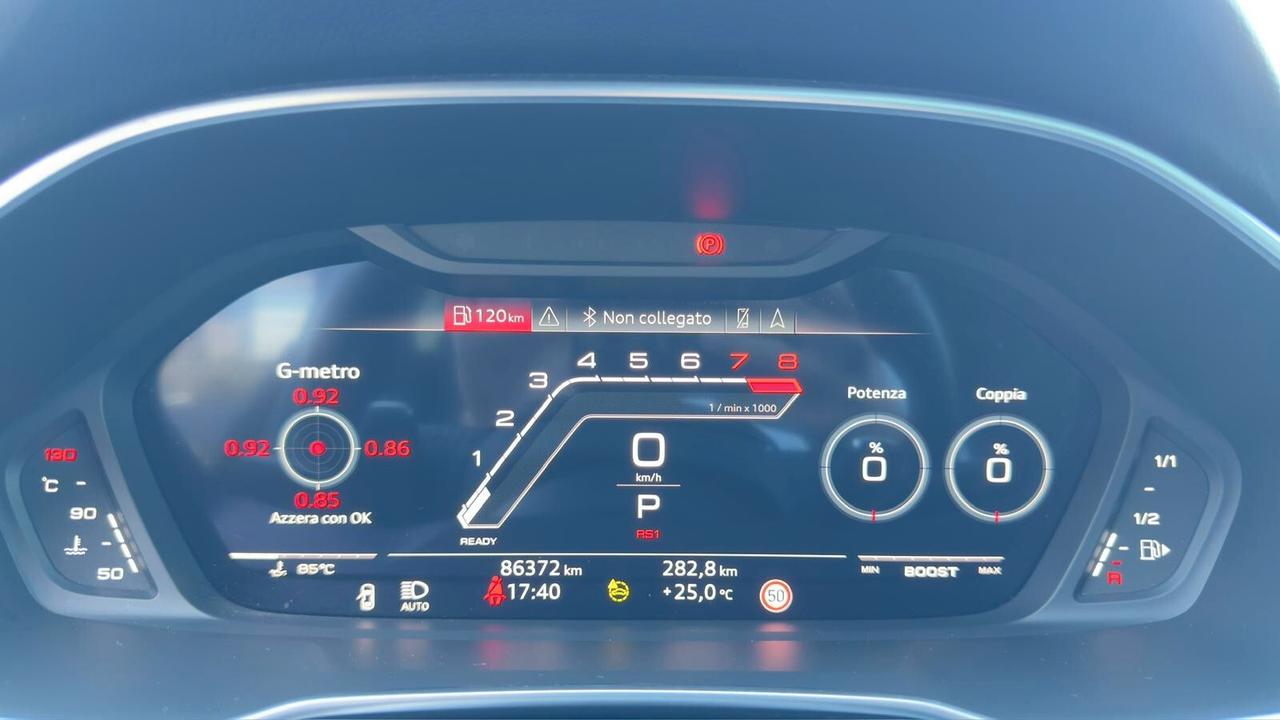 Audi Q3 RS SPB quattro S tronic/PRONTA CONSEGNA/TETTO/MATRIX/TELECAERA/SONOS/PROMO/