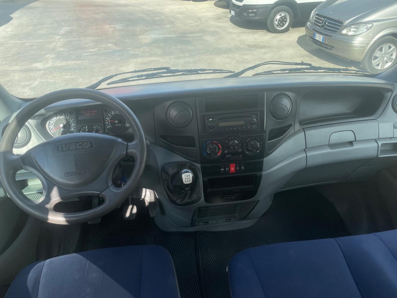 Iveco daily 35c12 7 posti cassone fisso