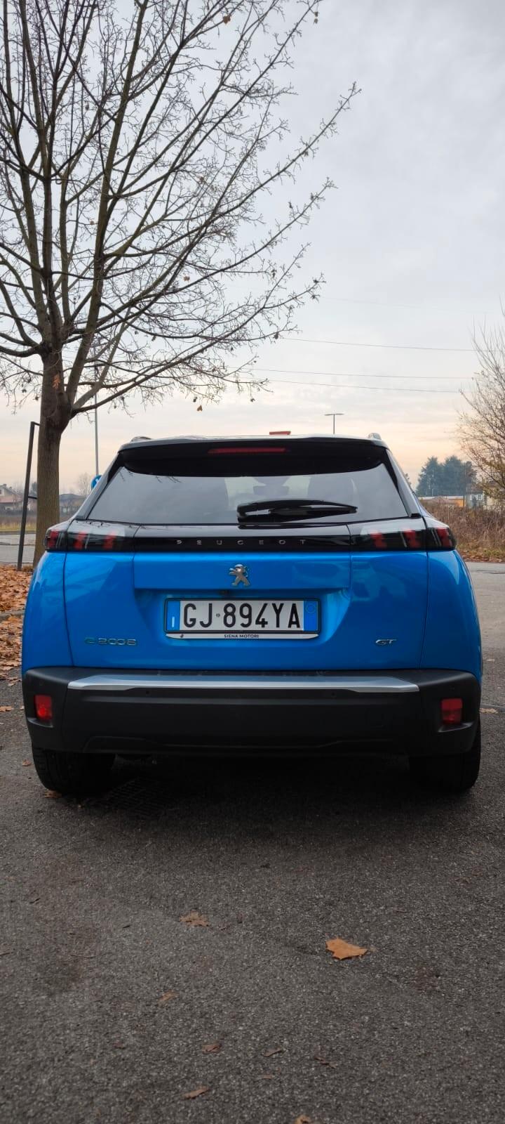 Peugeot 2008 motore elettrico 136 CV GT