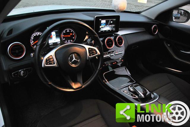 MERCEDES-BENZ C 180 d 7G-Tronic Sport "Garanzia Inclusa" - 2017