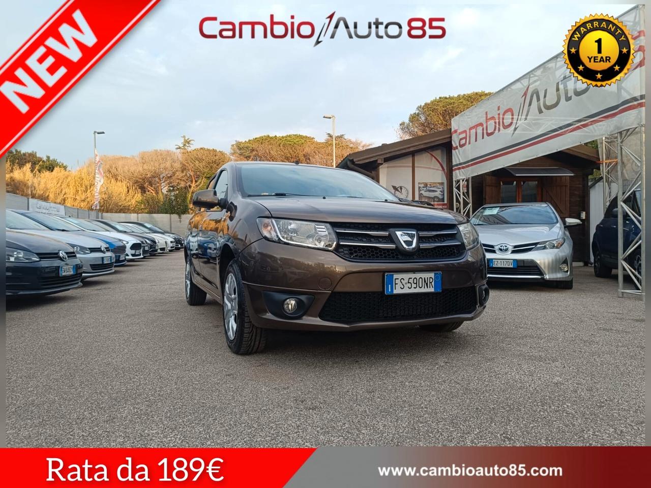 Dacia Sandero 1.0 SCe 12V 75CV Start&Stop Comfort